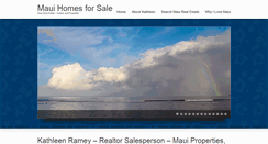 Desktop Screenshot of lahainaproperties.com